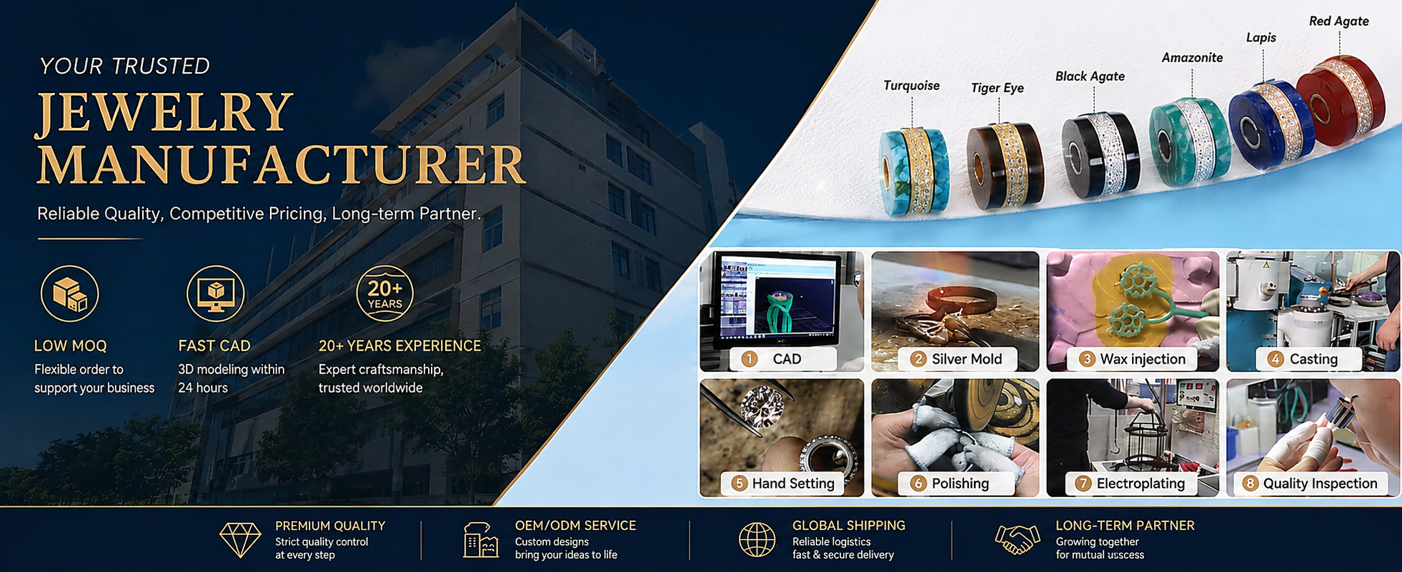 gold plated jewelry manufacturer